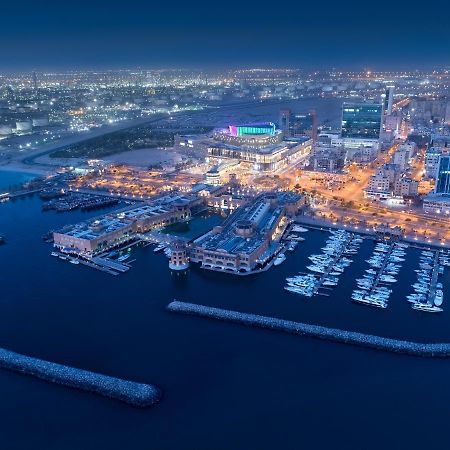 Hyatt Regency Al Kout Mall Kuwait City Exterior photo Aerial view of the marina